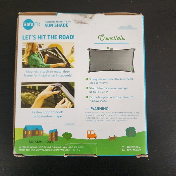 NIB Safe Fit car window sunshade - Picture 2 of 8